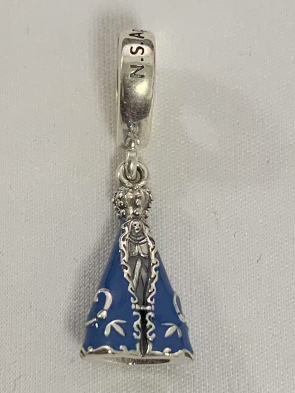 Pandora Our Lady Aparecida Dangle Charm, S925 Silver Jewelry
